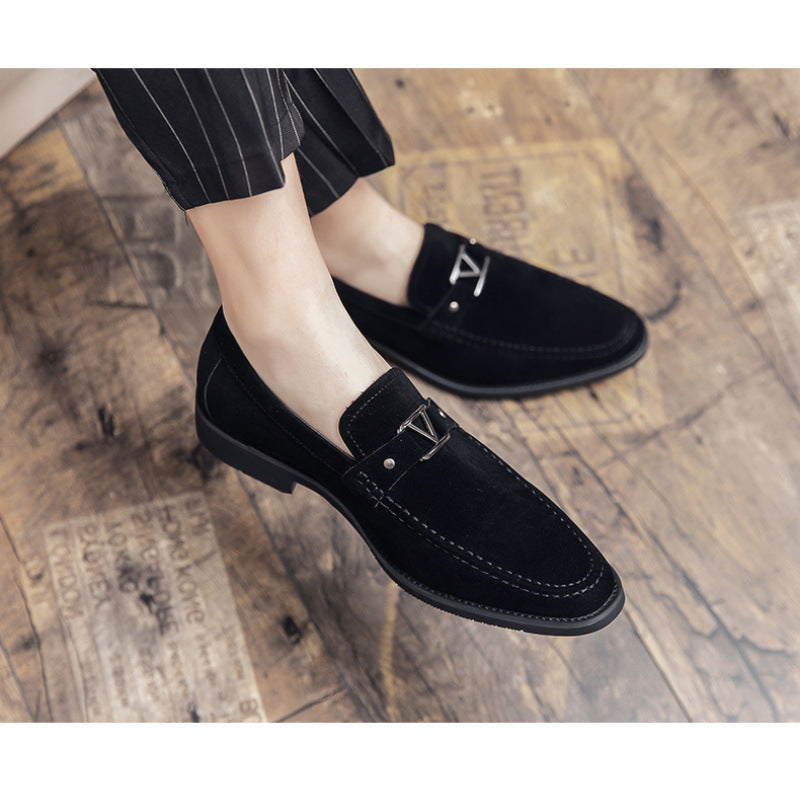 Mens Sheepskin Slip-On Loafers